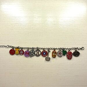 Marvel Character Symbol Bracelet